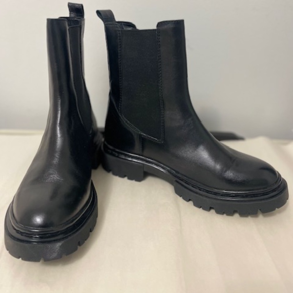 Oker- Women's Chelsea Boots, size 7, color: Rosie-black
